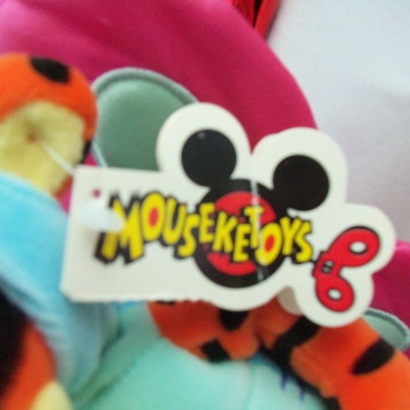 Disney 9" Tigger Butterfly Bean Bag Plush - 2000,  New with Tag - Picture 6 of 12